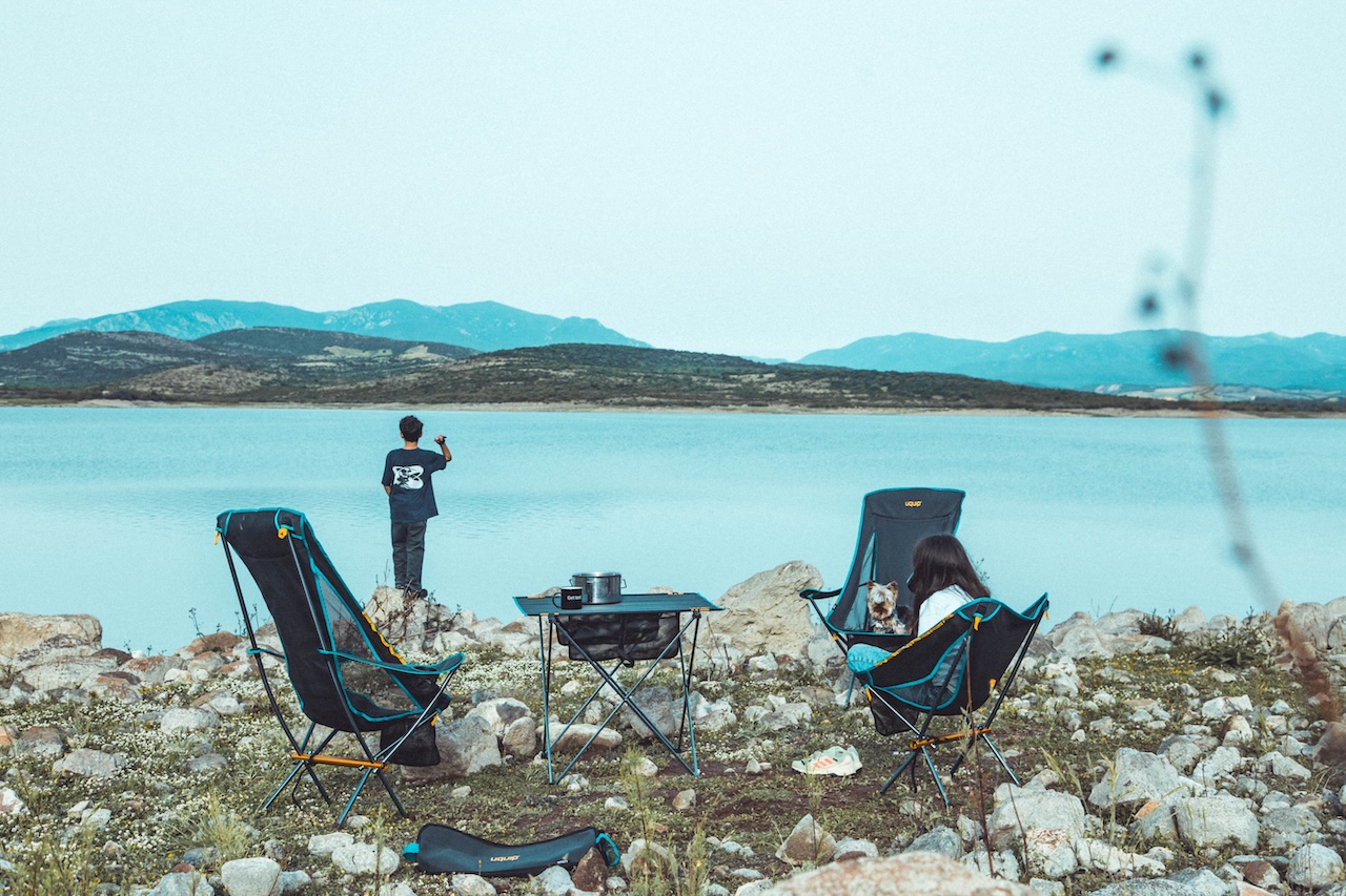 uquip Infinity camping chair vanlife – maximum weight savings in your camper