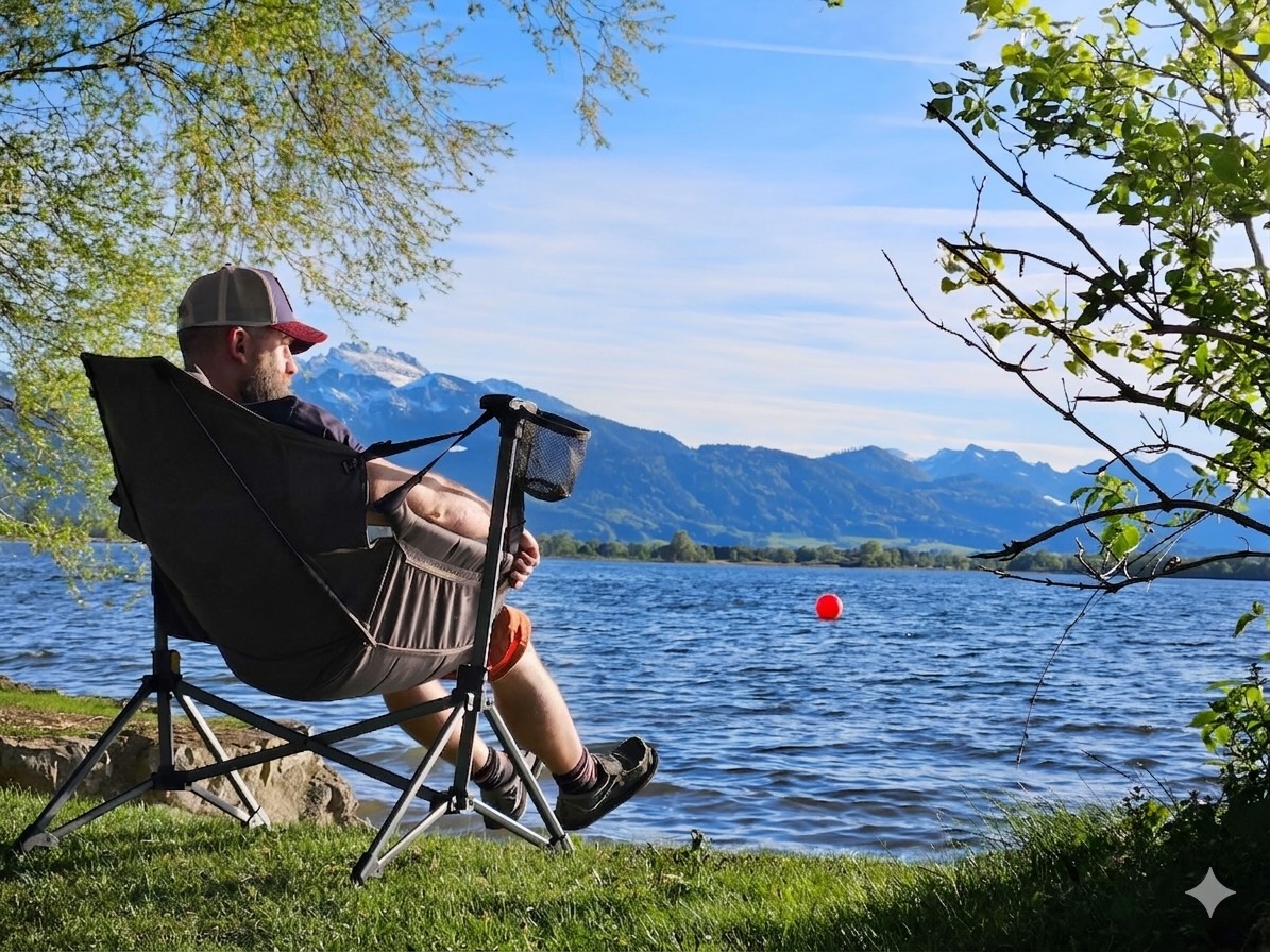 uquip Rocky 2.0 Schaukelstuhl am See – das gewisse Extra