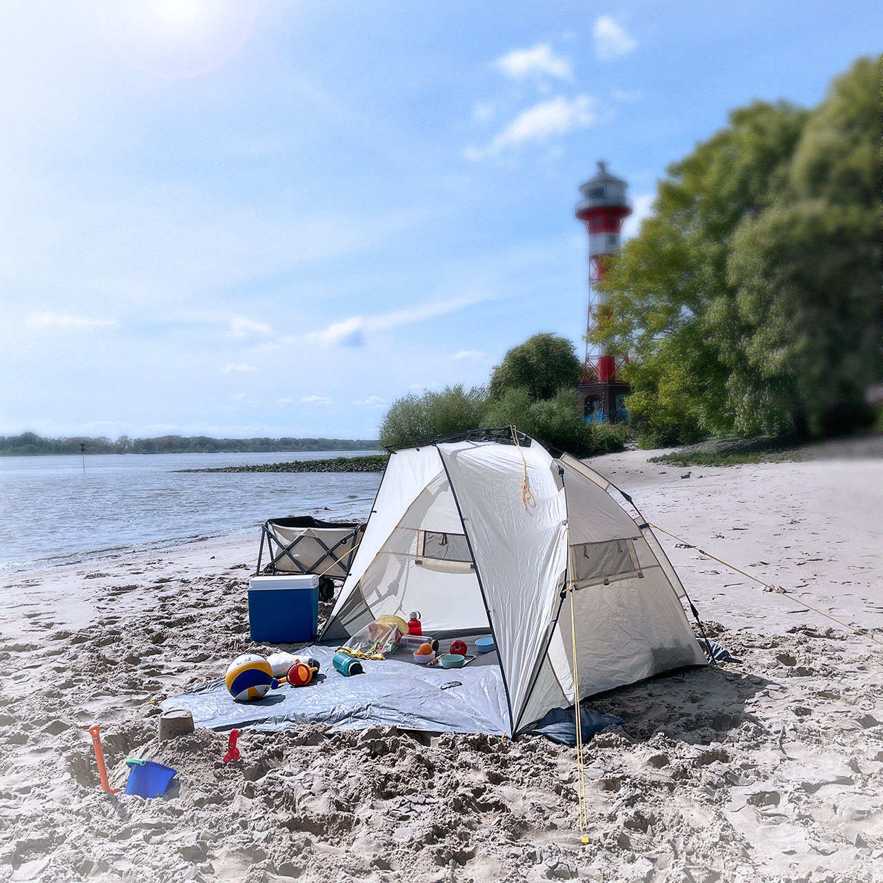 uquip Speedy am Strand