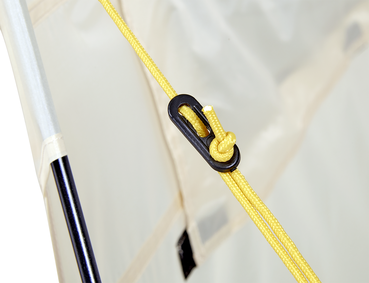 Strandmuschel mit UV-Schutz