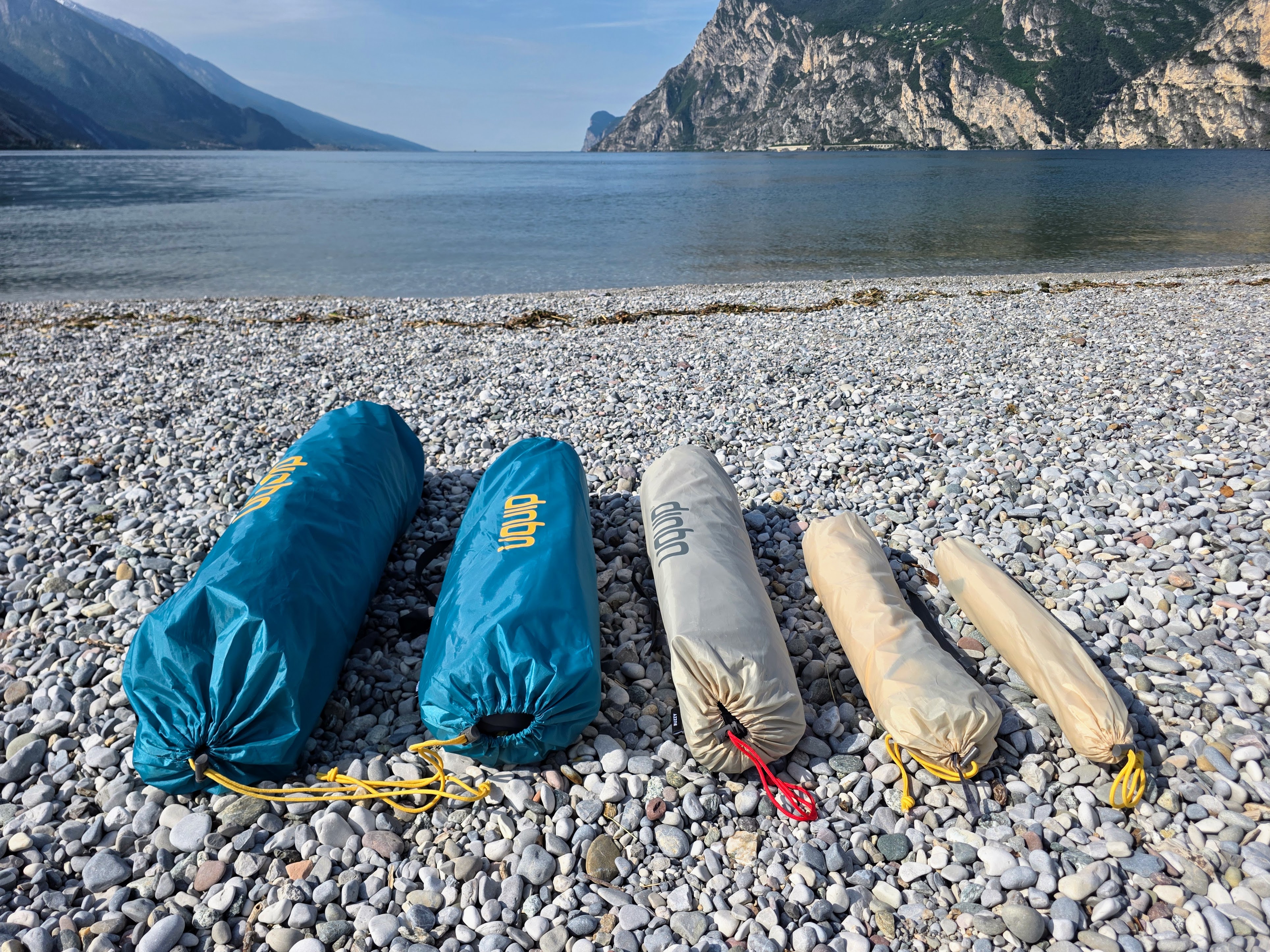 Strandmuschel Packmaß Vergleich – Speedy XL, Buzzy, Shelly und Shelly Mini im direkten Größenvergleich