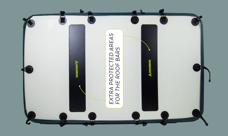 Air-Plattform mit Dropstitch-Technologie – Groenberg WEEKEND Comfort